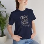 Faith Over Fear Tee — Islamic Clothing for men and women - Image 8
