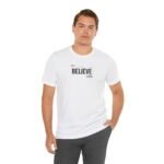 Believe In Allah T-Shirt – Minimal Islamic Faith Tee - Image 4
