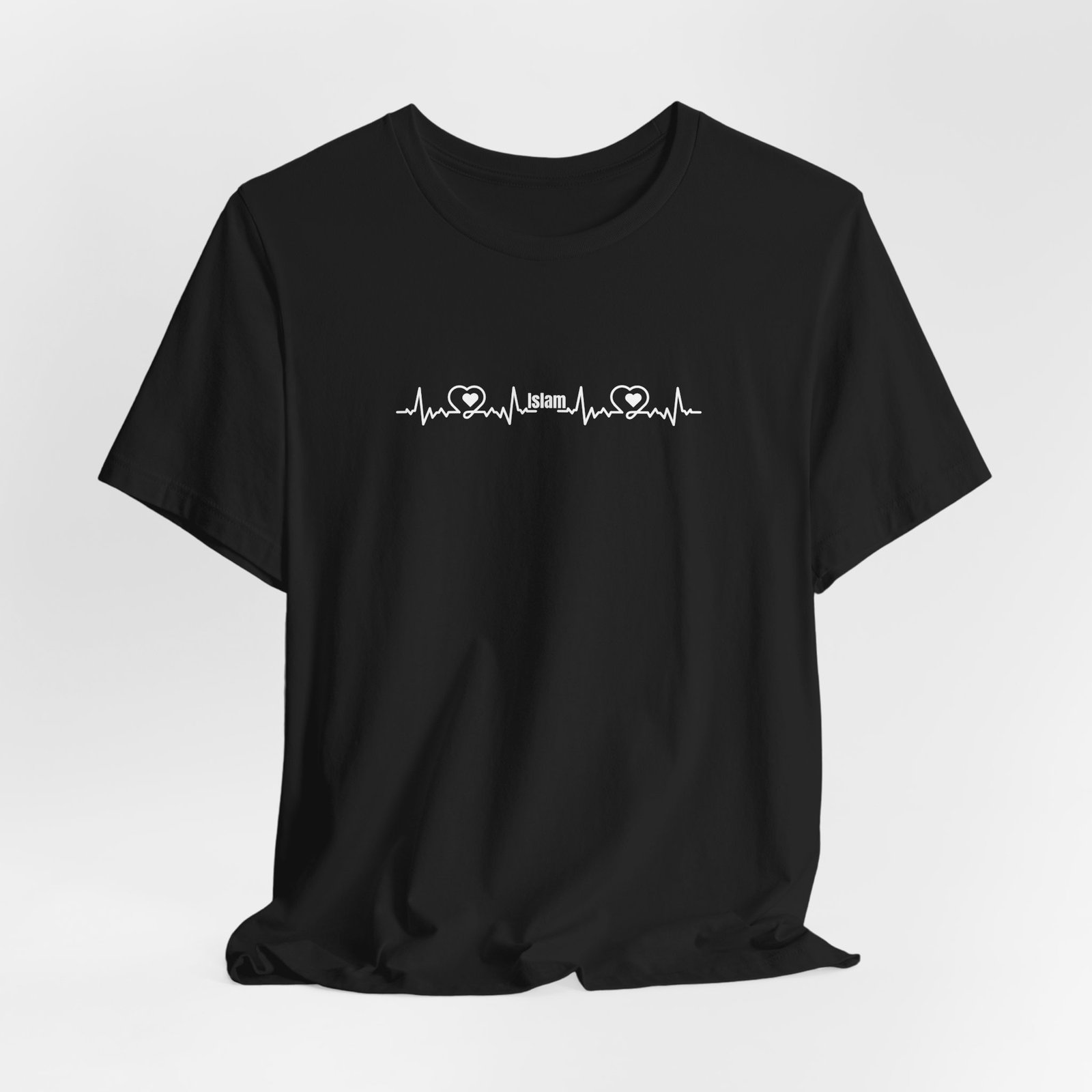 5635618520969026433_2048-1.jpeg Islam Heartbeat Love T-Shirt — Islamic Faith Tee for Men - Image 1